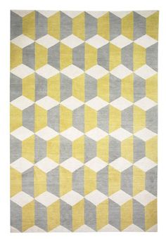Chiesa Yellow rug by